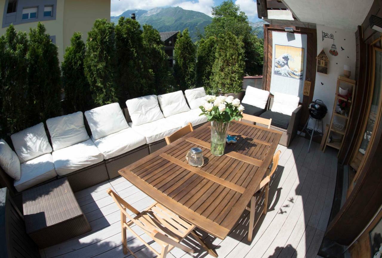 O 68 Haus Bel Air Daire Wengen Dış mekan fotoğraf