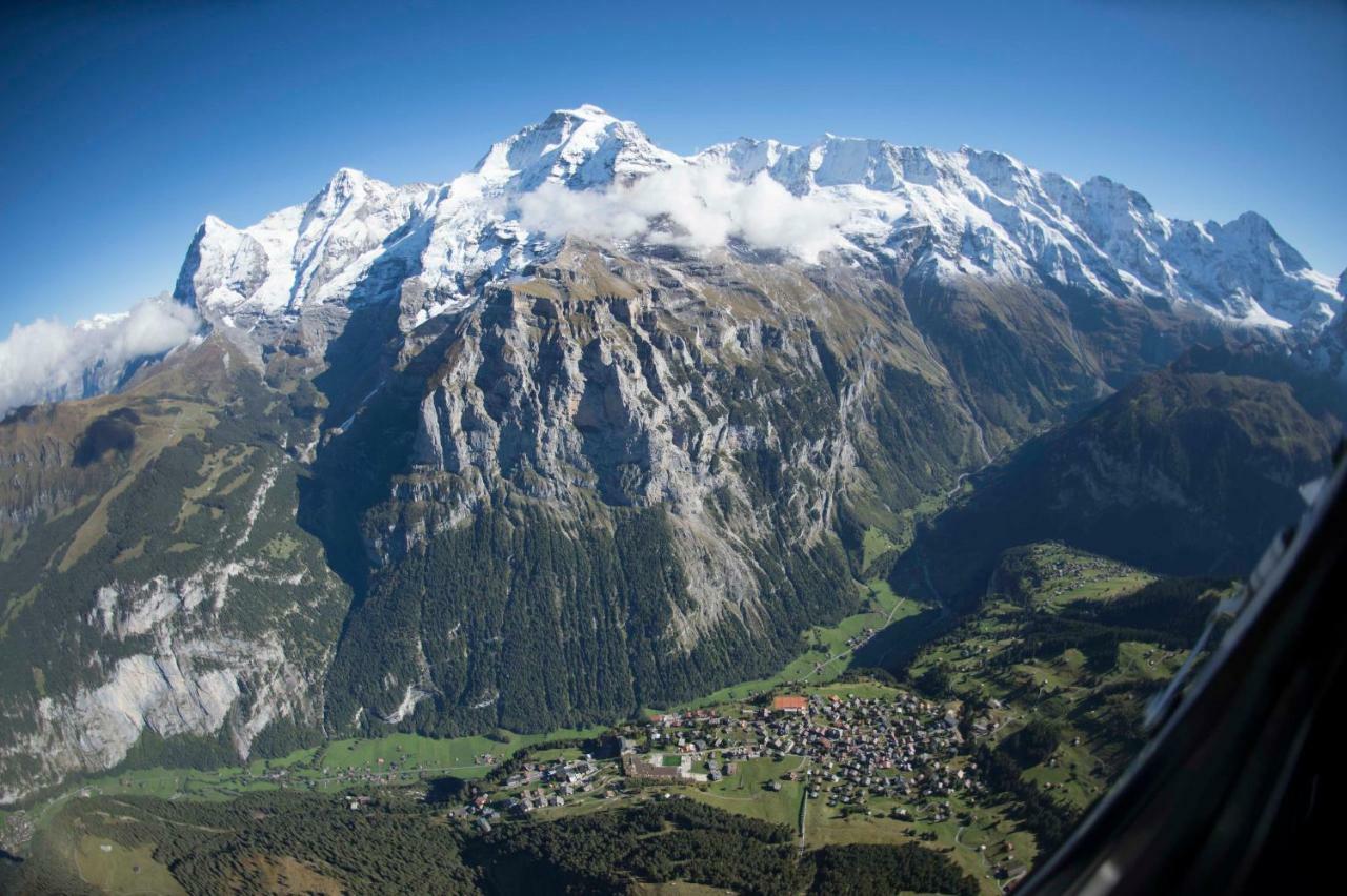 O 68 Haus Bel Air Daire Wengen Dış mekan fotoğraf